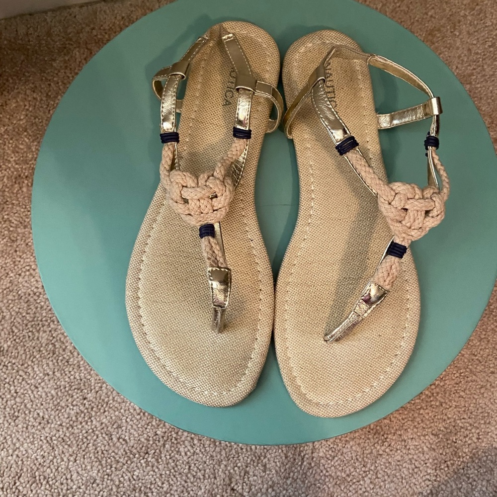 Tan Sandals/Size 10